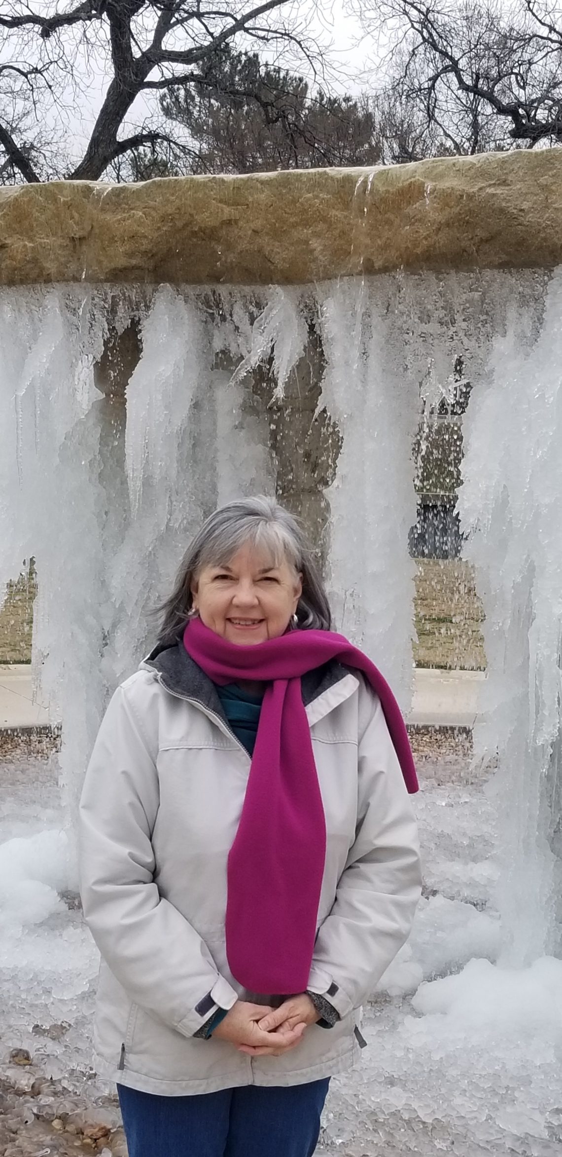 Frozen fountain