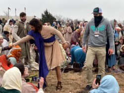 Sermon on the Mount Filming